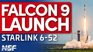 SpaceX Falcon 9 Launches Starlink 652 [upl. by Lledor]