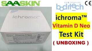 Boditech ichroma™ Vitamin D Neo Test Kit  UNBOXING  CFPC133  FIA Test [upl. by Anigriv448]