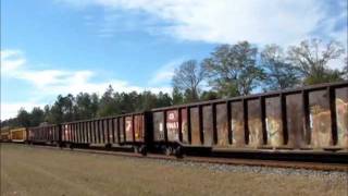 CSX W955 With Nice K5LA Folkston GA 22012 [upl. by Gloria]