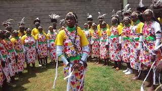 Turkana folk song by Turkana University in the National Music Festivals [upl. by Gamal]