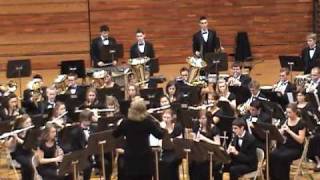 Illiana Wind Ensemble quotMoorside Marchquot  Gustav Holst [upl. by Burne]