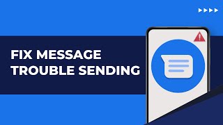 How To Fix Message Trouble Sending Problem  Couldnt Send Sms Or Message [upl. by Ayotyal]