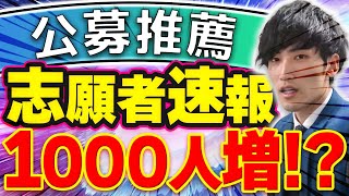 【志願者速報】産近甲龍の公募推薦の倍率志願者数を調査 [upl. by Terzas]