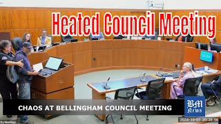 Shocking Bellingham City Council Meeting Citizen Removed by Police After Heated Testimony [upl. by Erastes187]