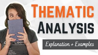 Thematic Analysis in Qualitative Research Simple Explanation with Examples  Free Template [upl. by Gildus]