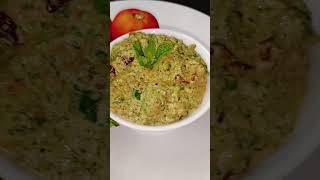 Pudina pachadi healthy recipe 🤤🤤manthenaofficial food pachadib [upl. by Iohk252]