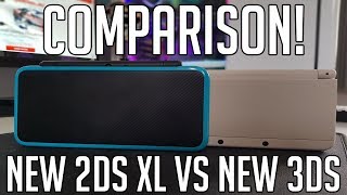 New Nintendo 2DS XL vs New 3DS  Physical Comparison  ShopTo [upl. by Najtsirk61]