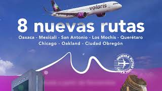 ¡Descubre las 8 nuevas rutas de Volaris desde Monterrey ✈️🌟 Viaja más y paga menos [upl. by Esil]