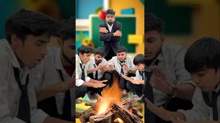 बच्चों को लगी ठंड🥶 पार्ट 2 aaganwadikebacche comedy funny schoollife dhonisir school [upl. by Ifar]