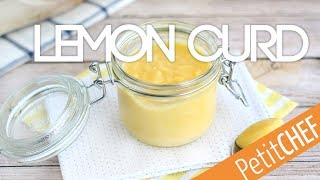 Lemon curd crema de limón especial para lemon pie  Petitchef [upl. by Norbel]