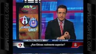 Futbol Picante Analisis del clasico tapatio Chivas 41 Atlas [upl. by Neddie473]