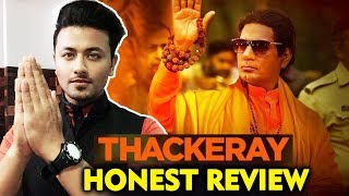 THACKERAY MOVIE  Honest Review  Nawazuddin Siddiqui Amrita Rao [upl. by Macdougall]