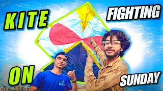 Kite Fighting Adventure Vlog😋  FULL FUNNY VLOG FOR KITE LOVERS 😍 [upl. by Kassia]