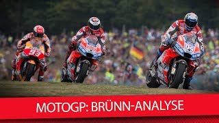 Der Krimi von Brünn  MotoGP 2018 Analyse [upl. by Gnemgnok970]