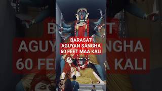 kalipuja2024 BARASAT AGUYAN SANGHA60 FEET MAA KALI [upl. by Opportina]