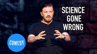 Ricky Gervais Talks Nuclear Bombs And Oppenheimer  Science  Universal Comedy [upl. by Streeto74]