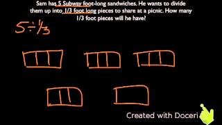 Solving Fraction Division Using the Reciprocal [upl. by Grosz782]