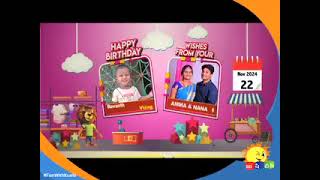 Kushi TV Birthday Wishes  November 22nd 2024 Birthday Wishes Video  22112024 [upl. by Laniger]