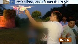 Foreign National Flying Drone near Parliament Creates Security Scare  India TV [upl. by Aneelehs]