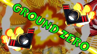 How far can we go in EPICLATEGAME with the GROUND ZERO ABILITY  BTD Battles [upl. by Ozzie219]