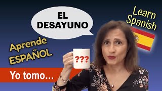 ¿Cuál es tu desayuno favorito  Aprende Español  Learn Spanish [upl. by Anida]