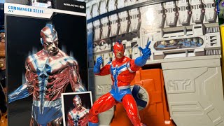 DC Multiverse Mcfarlane Gold Label Collection Commander Steel [upl. by Lemar]