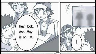 Amourshipping  Ash amp serena  Comic [upl. by Pironi]