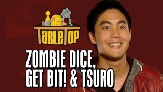 Zombie Dice Get Bit amp Tsuro Ryan Higa Freddie Wong Rod Roddenberry TableTop Ep 3 [upl. by Deevan]