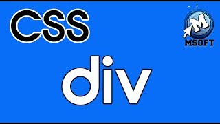 7   CSS  Div  Id et Class  Msoft  Darija [upl. by Tripp270]