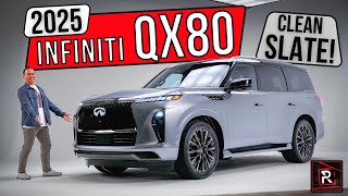 The 2025 Infiniti QX80 Autograph Is The LongAwaited Redesign Of A Flagship Luxury SUV [upl. by Urdna]