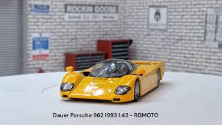 Dauer Porsche 962 1993 143 Scale Model [upl. by Ricard154]