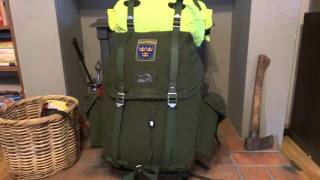 LK 35 Rucksack Short Review LK35 Swedish Bag [upl. by Anuait]