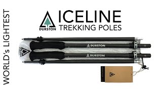 Durston Iceline Poles  Ultralight Trekking Poles [upl. by Schnell]