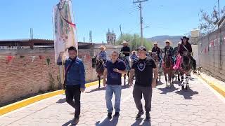 Monta de toros del pueblo y salida de la cabalgata para la casa del mayordomo 11 de febrero 2024 [upl. by Capp539]