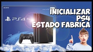 Formatear PlayStation 4 y dejarla como el primer día ♻️ [upl. by Moyra]