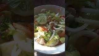 Healthy High Protein Salad 🥗 food shortvideo vegetables short ytshorts salad Highprotein [upl. by Weisler19]