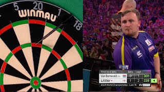 Luke Littler  Route to the Final  202324 World Darts Championship [upl. by Arun]