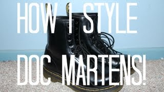 How I Style Doc Martens [upl. by Er]