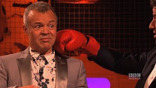 SYLVESTER STALLONE Punches Graham Norton The Graham Norton Show on BBC AMERICA [upl. by Ardnahcal418]