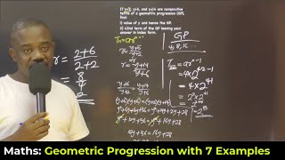 Geometry Progression  7 Examples [upl. by Asilef138]