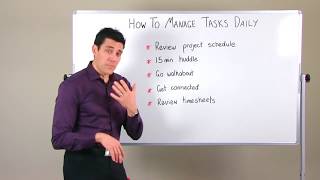 Project Task Management Tips How To Manage Your Tasks Daily [upl. by Guido]