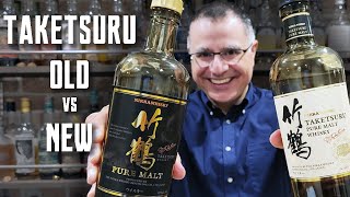 Nikka Taketsuru Pure Malt Whisky Old vs New Review [upl. by Okimuy]