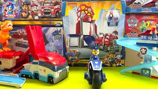 Paw Patrol Toy Collection Unboxing Review  Aqua Pups  Mighty Movie  Rescue Wheels  Patrick ASMR [upl. by Alban]