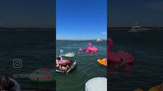 Peconic Bay RAFT UP PARTY [upl. by Anitsyrk]