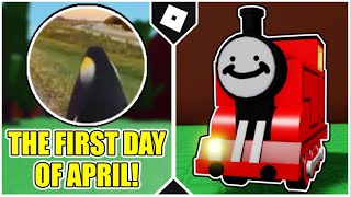 How to get quotTHE FIRST DAY OF APRILquot BADGE in BEAR BETA  APRIL FOOLS UPDATE ROBLOX [upl. by Murvyn]