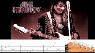 Day Tripper Jimmi Hendrix  Guitar Tab [upl. by Ackerley644]