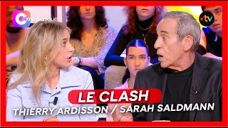 Le ton monte entre Thierry Ardisson et Sarah Saldmann [upl. by Welles723]