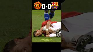 Ronaldo Showed Lionel Messi who is the Boss  Man United vs Barcelona Imaginary football ronaldo [upl. by Esilana]