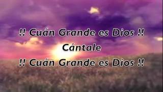 Cuán grande es Dios Pista En espíritu y en verdad [upl. by Najed]