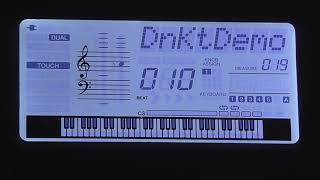 10DnKt Demo YAMAHA psr E463 [upl. by Leund]